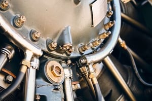 Machinery on Industrial Floor